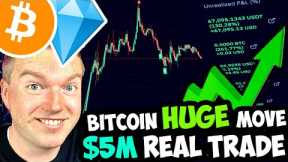 BREAKING 🚨 BITCOIN HUGE MOVE ⚠️ BLACKROCK BITCOIN ETF 🚀 $5M BITCOIN TRADE 🔥💎💰