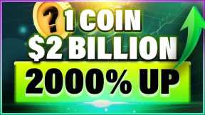 INSANE 2000% UP ALTCOIN! Crypto Again in Trouble?