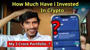 My Crypto Portfolio Reveal 🔥 Coins im Holding For 2024-25 Bull Run 🔥