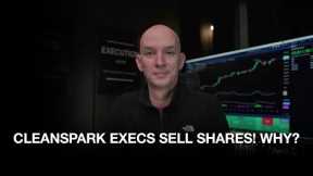 Cleanspark Executives Sold Shares! Why? Miners Hashrate Vs Network Hashrate and Weekly Performance!