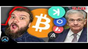 Jerome Powell Sparks Crypto Rally! (Bitcoin Hits $39K)