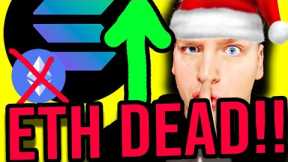 SOLANA JUST KILLED ETHEREUM!!!! Programmer explains (Long live ETH) 🎅 HO-HO-HO!