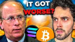BlackRock Bitcoin ETF News Just Got Way Worse...