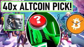AI ALTCOIN GEM PICK THAT IS ABOUT TO EXPLODE! 40x BULL RUN COIN! MOONBAG HOLD PICK W/ INSANE UPSIDE!