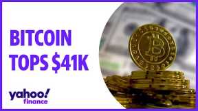 Bitcoin hits $41K amid spot ETF hopes, end of rate hikes