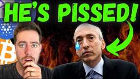 GARY GENSLER GIVES THOUGHTS ON BITCOIN ETF! HE IS PISSED AS H3LL AS BLACKROCK ETF GETS APPROVED!