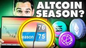 Did The 2024 CRYPTO ALTCOIN SEASON Just Begin?