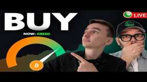 THEY ARE BUYING BITCOIN RIGHT NOW!!!