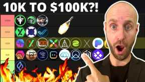 🔥25 LOWCAP CRYPTO ALTCOINS TO 100-1000X BY 2025?!! (URGENT MILLIONAIRE TIER LIST🚀)