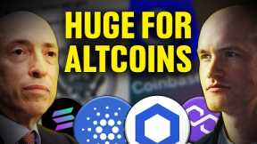 Coinbase SEC Lawsuit IGNITES Altcoin Season! (Are YOU Ready?)