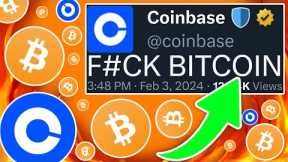 COINBASE TO CRASH BITCOIN PRICE TODAY!! (BTC TO $20K!) - BITCOIN NEWS TODAY