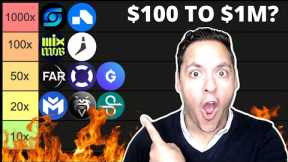 🔥THESE COINS WILL 100-1000X BY 2025?! Make Millions in the Bull Market 🚀