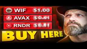 I'm Buying Altcoins LOWER! (EXACT LIST & TARGETS)