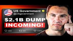 U.S. Government Could SELL 30,000 Bitcoin On Coinbase Today! (Prepare For Volatility)