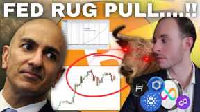 Is The Federal Reserve About To RUG PULL Crypto And Risk Markets Or Is This Short Term Uncertainty??