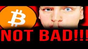 BITCOIN: OOOH YES GUYS!!!! TIME TO PAY ATTENTION....