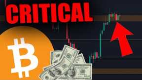 BITCOIN IS AT A CRITICAL LEVEL! THIS IS THE NEXT MAJOR MOVE!