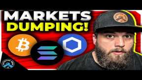 ⚠️WARNING!⚠️ Crypto Holders Panic As Markets Dump! (Bitcoin Headed For $55k?)