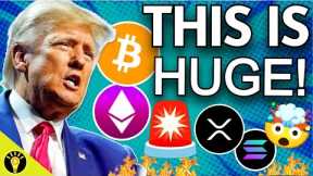 🚨DONALD TRUMP'S HUGE PLAN FOR BITCOIN REVEALED! BTC ETFS BIG INFLOWS (WATCH ASAP!)