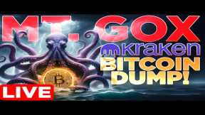 Mt. Gox Dump in 7 Days!🔥Bitcoin Crash vs Ethereum ETF Launch🔴LIVE