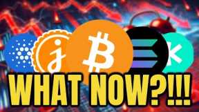 WARNING: CRYPTO MARKET FLASH CRASH AGAIN !!!! | BITCOIN, JASMY, CARDANO, SOLANA, PEPE & OTHERS ❗️