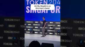 Vitalik Buterin singing at TOKEN2049 😅😭 #ethereum #crypto