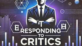 Vitalik Buterin Hits Back at Ethereum Foundation Critics