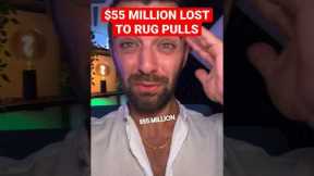 Cryptocurrency Investors Lost $55,000,000 To Rug Pulls In The Past 2 Months #cryptonews #crypto