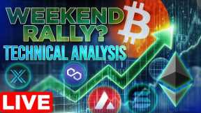 Crypto Weekend Rally?📈 Technical Analysis w/ @EvanAldo