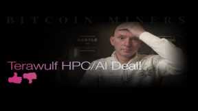 Terawulf HPC/AI Deal Good or Bad? Cleanspark & Iren Reach Targets! Followed by Q&A!