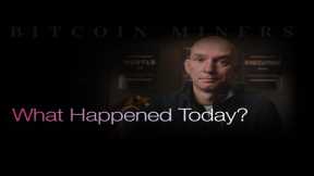 What Happened Today With Bitcoin & Miners? Bitdeer, Core & Hut 8 Updates! Followed by Q&A!