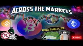 BITCOIN LIVE : BTC WEEKLY CANDLE CLOSE AND SELLOFF