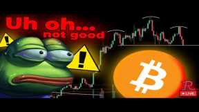 BITCOIN LIVE : BTC WEEKLY CLOSE, HEAD & SHOULDERS IS SPECIMEN