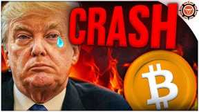 Trump CRASHING Bitcoin! Crypto Markets DESTROYED (Are Altcoins FINISHED?)