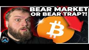 ⚠️ WHY CRYPTO CRASHED! - Bear Market Or Bear Trap?