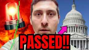 JUST IN CRYPTO HOLDERS! GENIUS ACT NEWS (Ripple CEO Reacts)