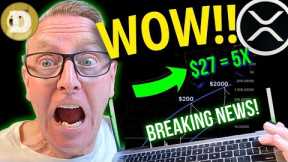 BREAKING XRP ETF NEWS TODAY! ($27 XRP)