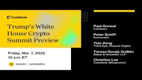 Watch Live: BTC Reacts to Trump's Crypto Summit