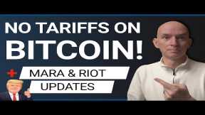 Why No Tariffs On Bitcoin? Blackrock Buys More Cleanspark! Mara & Riot Update!  Followed by Q&A!