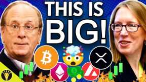 🚨BLACKROCK MEETS SEC CRYPTO TASK FORCE TO DISCUSS ETFS! COINBASE XRP FUTURES!