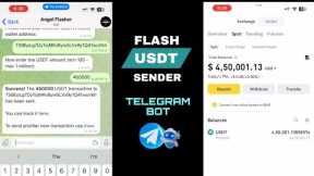 How to Send Flash USDT to Binance Using Telegram Bot