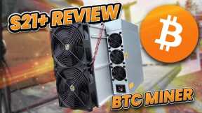 Lots of HASH for the MONEY - Bitmain Antminer S21+ Bitcoin Miner