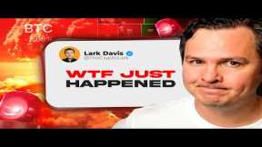 Crypto Crashes Hard!!!