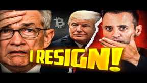 Will Powell Really Resign Today? [Crypto & Markets On Edge]