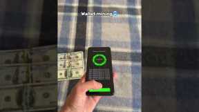 wallet mining 🥶 #mining #money #crypto #cryptocurrency #bitcoin