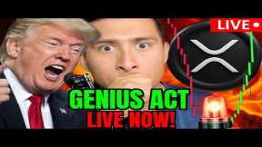 XRP GENIUS ACT LIVE VOTE NOW!🔴