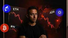 Crypto SLAMMED by Global Chaos: Bitcoin Drops, ETHEREUM & CARDANO Hit Hard