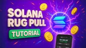 How To Launch a Meme Coins on Solana | Easy Rug Pull Method (2025)