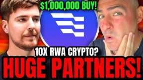 Is This RWA Crypto The Next $ONDO (Altcoin Season WARNING!) Mr. Beast & Gary Lee PARTNERSHIP!