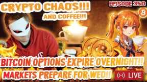 Crypto Otaku - CRYPTO CHAOS! 116K BITCOIN! OPTIONS EXPIRED TODAY!!!  MORNING CHAOS! [Episode 350]